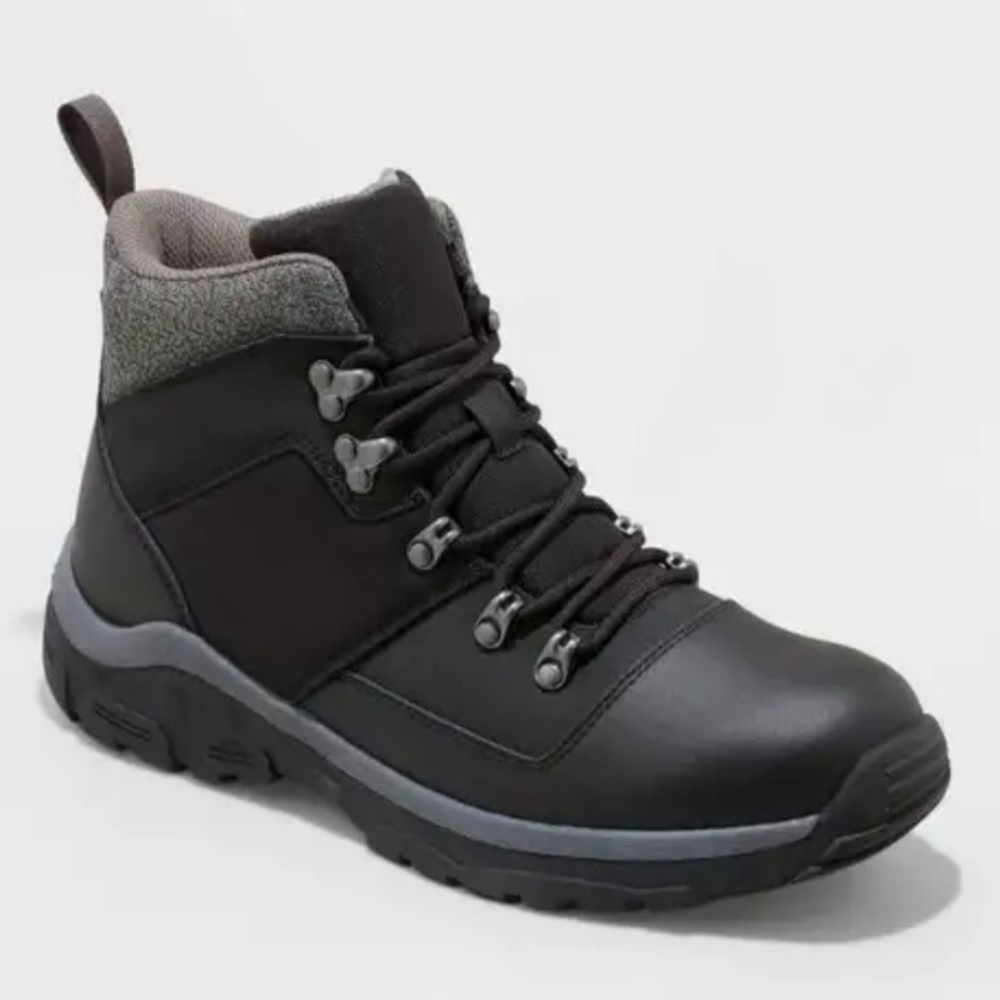 Black Hiking Boots